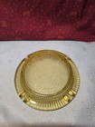 Ashtray Jeannette Glass Marigold Flash Mid Century Modern Carnival Glass — photo 2