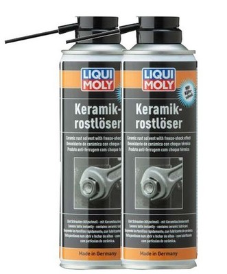 LIQUI MOLY 1641 Keramik-Rostlöser mit Kälteschock Aerosol-Dose 2x300ml
