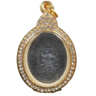 HOT LP SILA OLD THAI BUDDHA AMULET PENDANT RICH MONEY FROM SIAM