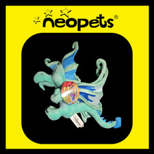 Neopets Faerie Draik NEW WITH TAG CODE 21st Year Edition Game Plush NWT Dragon