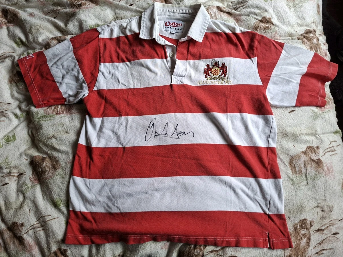ASOS DESIGN - Chemise style rugby effet rayé vintage style années 90-Rouge