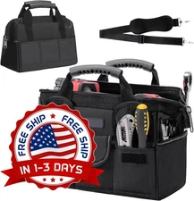 Bolsa Para Electricista Organizador Bolsa De Herramientas Con Múltiples Bolsillo