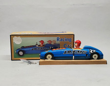 NEW Mechanical Tin Toy Lotus 27 MS 641 Wind Up Racing Car Key Original Box