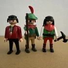 Playmobil Vintage Medieval Forest Men Robin Hood Merry Men w/crossbow