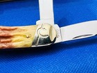 COLT BROWN STAG CT 203 RAILSPLITTER KNIFE NOS 4 BLADES — photo 7