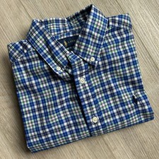 Ralph Lauren Polo Natural Stretch Long Sleeve Shirt Youth Boys Size Large 14-16