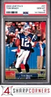 2002 LEAF ROOKIES & STARS #57 TOM BRADY PATRIOTS PSA 10