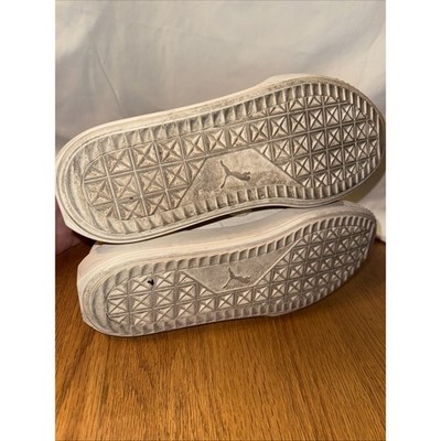 Puma Breaker Hi Gum Whisper White Suede High Top Sneakers 366599