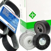 Bosch 6PK1743 Keilrippenriemen-Satz + Spanner FüR C5 206 406 607