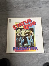 Status Quo-Piledriver. Original 1972 UK Vertigo Swirl Label Gatefold Vinyl LP.