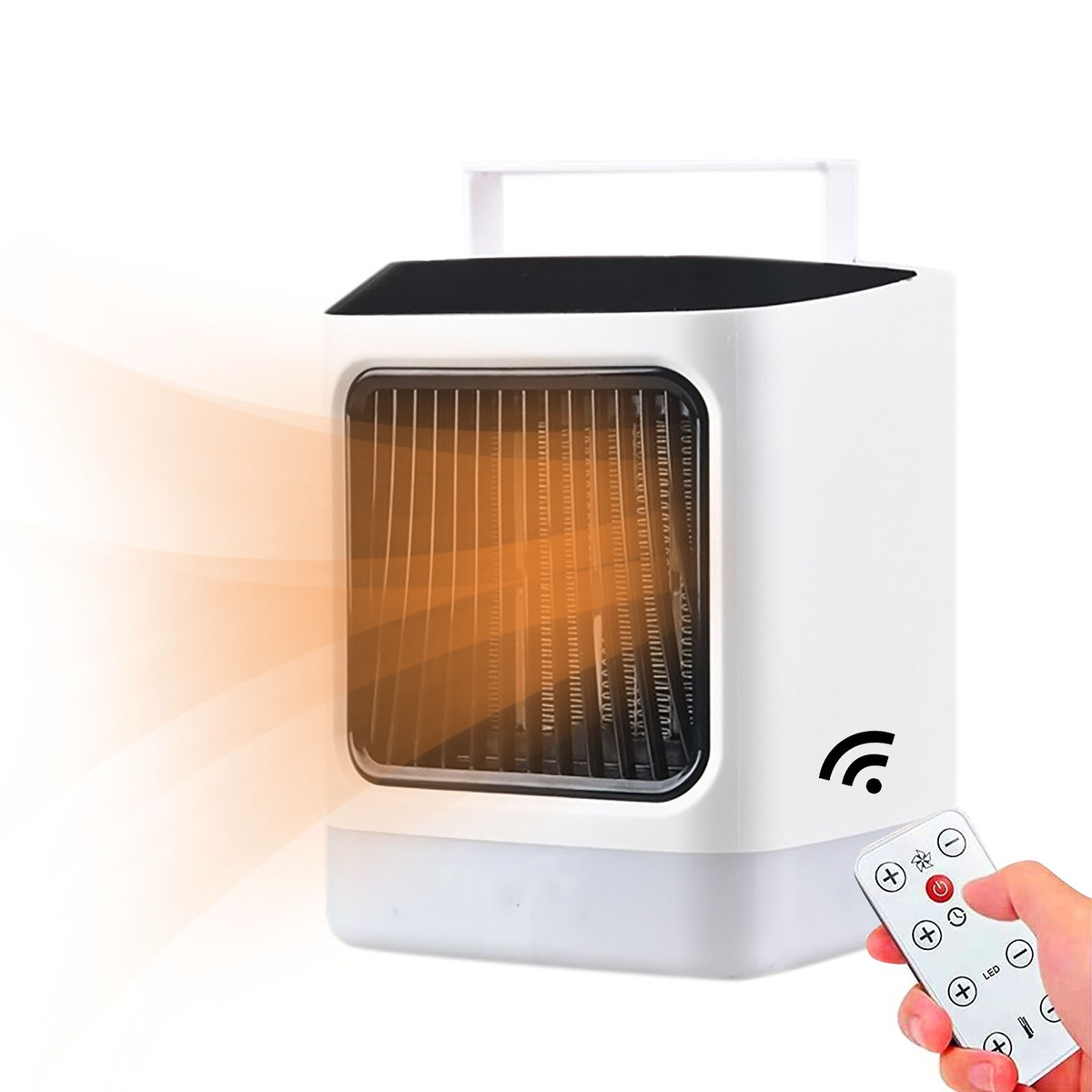2 in 1 Cooler Heater Fast Heating Mini Heater Fan Combo Portable for Indoor  Home | eBay