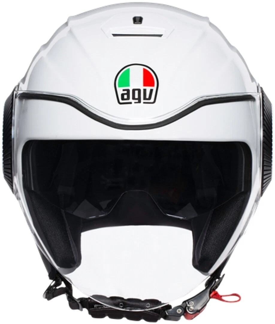 Helmet Jet Scooter Motorcycle AGV Orbyt White Pearl SIZE S Helmet