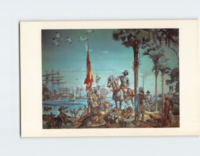 #ad Postcard Manatee National Bank Bradenton Florida USA $3.49