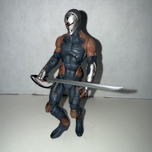 1999 McFarlane Toys Metal Gear Solid GRAY FOX Cyborg Ninja Action Figure Konami - Picture 5 of 5