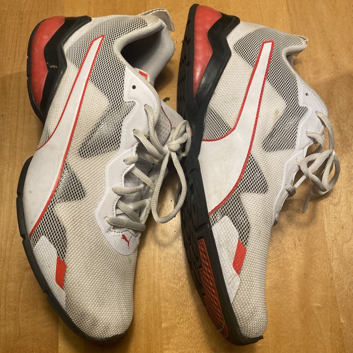Puma 194055-01 Cell Valiant Training Mens Sneakers Shoes Red 