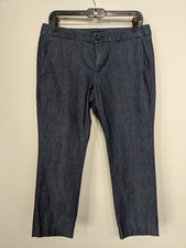Banana Republic Hampton Fit Blue Chino Straight Leg Pants Size 6