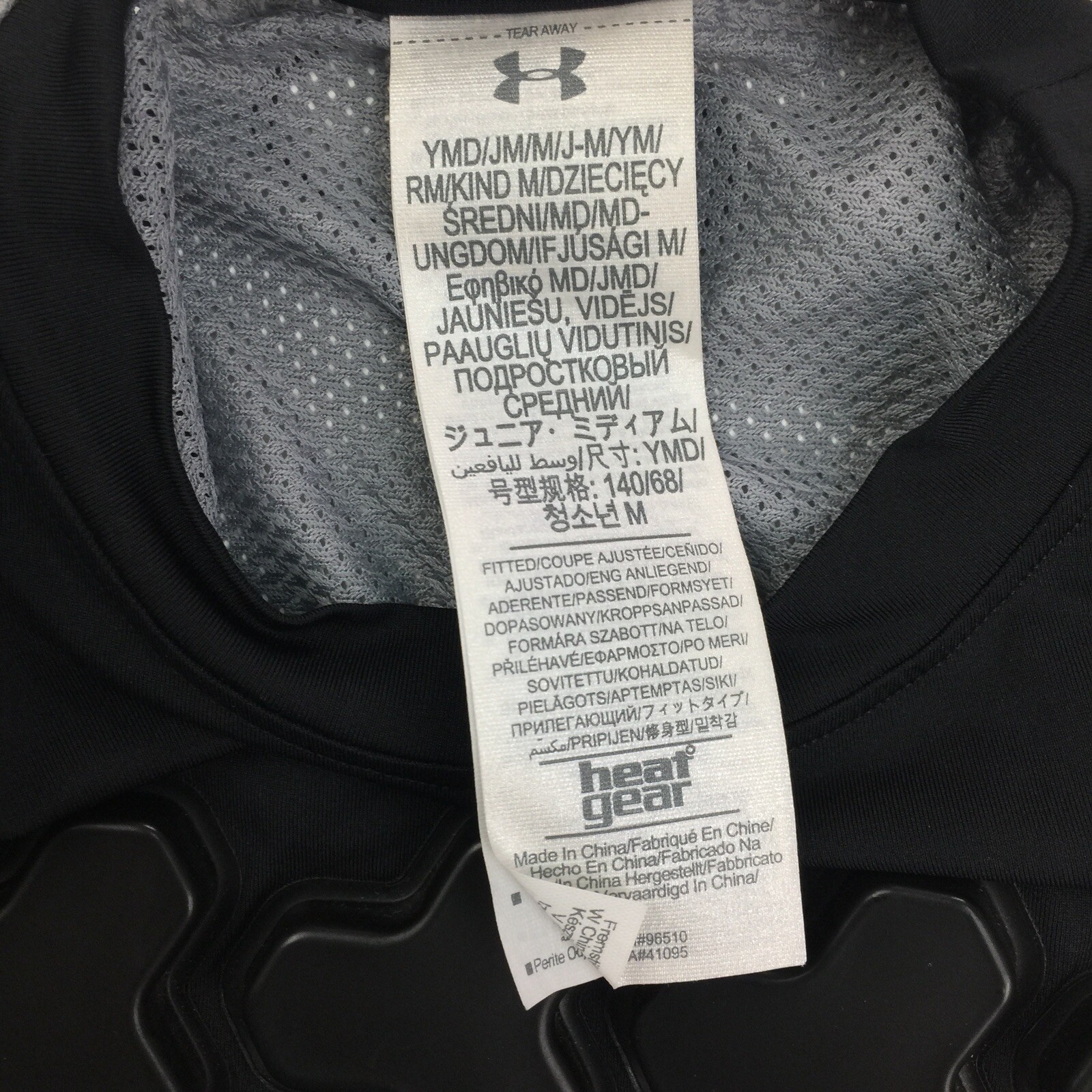 under armour chest protector shirt