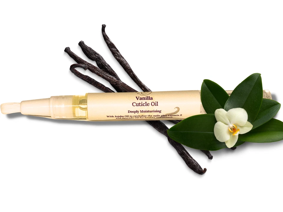 NAILS BY CERIANN Vanilla Scented Cuticle Oil. Natural Ingredients. Vegan. Moisturising UK Made