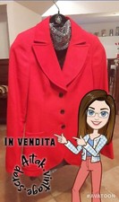 Giacca vintage rossa donna - taglia 40