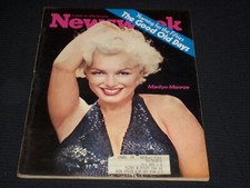 1972 OCTOBER 16 NEWSWEEK MAGAZINE - MARLIYN MONROE COVER - L 9591