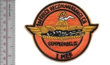 US Marine Corps 1st Force Recon Co 1 Marine Expiditionary Force vel NO TARIFF