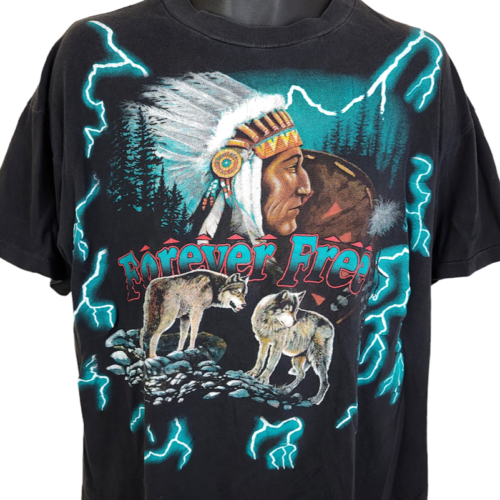 VTG American Thunder Tシャツ XL 特別セーフ www.matra.co.id