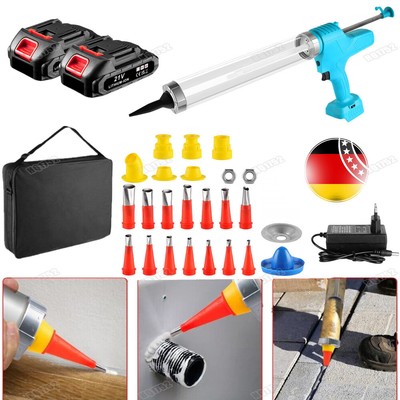 Silikonpistole Kartuschenpresse Glaskleber Kartuschenpistole Für 18V Makita Akku
