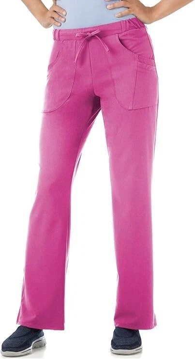 Pantalón Médico Jockey Para Mujer Extremadamente Cómodo Cintura Elástica Cordón G0 (A791T) Foto 4 de 4