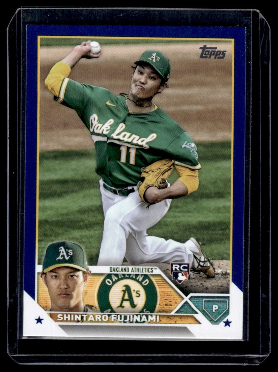 2023 Topps (Blue Border) Shintaro Fujinami RC Oakland