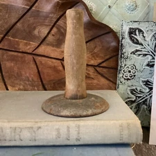 Antique hog scraper pig farm OLD  butchering TOOL 5” TALL ORIGINAL vintage