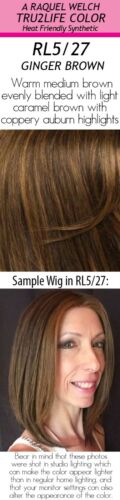 PORTRAIT MODE Peluca by RAQUEL WELCH *Cualquier color* Tru2Life, Mono top, Encaje Front NUEVO - Imagen 12 de 45