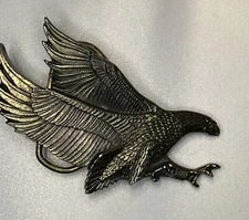 Screaming Eagle Belt Buckle by The Great American buckle company