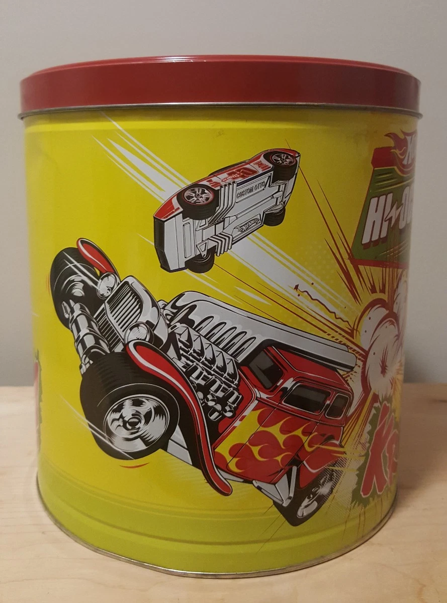 Hot wheels storage tin sale