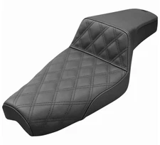 Saddlemen Step-Up Lattice Stitch Seat '04-20 XL Sportster 4.5 Tank (807-03-172)