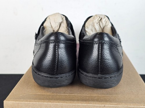 Clarks Women's Fianna Still Loafer Size 10 Flat Shootie Shoe Black Leather Comfy - Picture 3 of 5