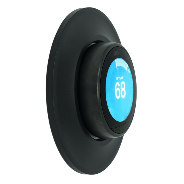 Nest Thermostat Wall Plate Metal Cover for 3/2/1 Gen Black eBay