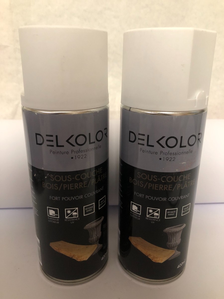 Lot De 2 Bombes De Peinture Antirouille Belton 3-en-1 - Gris Argent - 400ml
