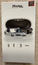 Master Lock 5900D Set Your Own Combination Portable Safe, 9-17"/32", White