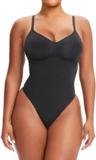 Slims Shapewear Tummy Control Bodysuit Thong or Brief: Sculpting Shaper Tank Top