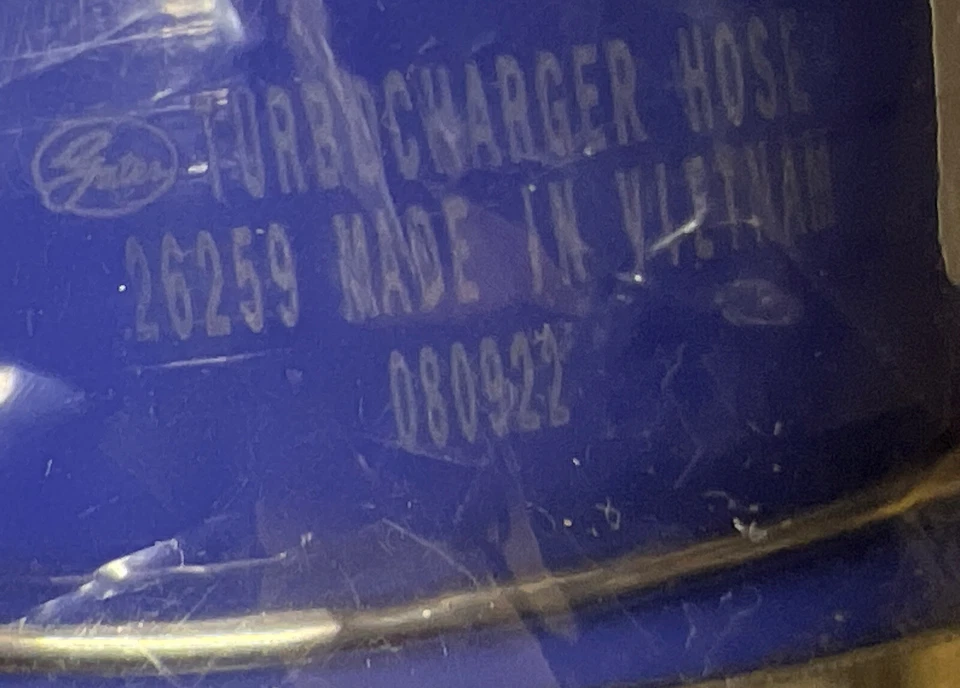Manguera intercooler 26259 puertas nueva para Chevy Chevrolet Silverado 2500 HD Sierra Foto 4 de 4