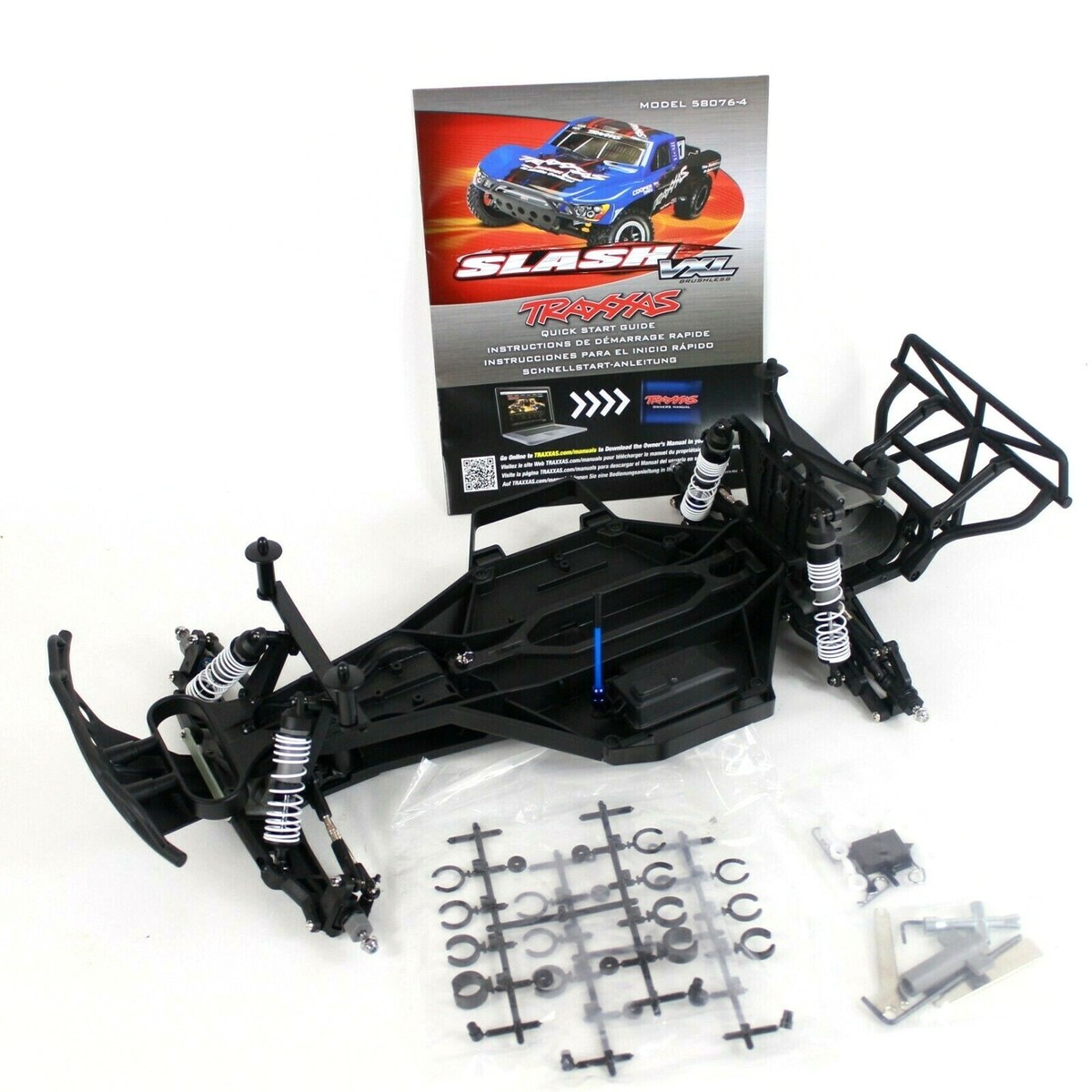 Traxxas Slash LCG 2wd VXL Brushless 1/10 Pre-Roller Pre-Rolling Chassis  Mudboss