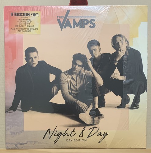 The Vamps - Night & Day Day Edition LP Vinyl Record New Sealed Hype Sticker