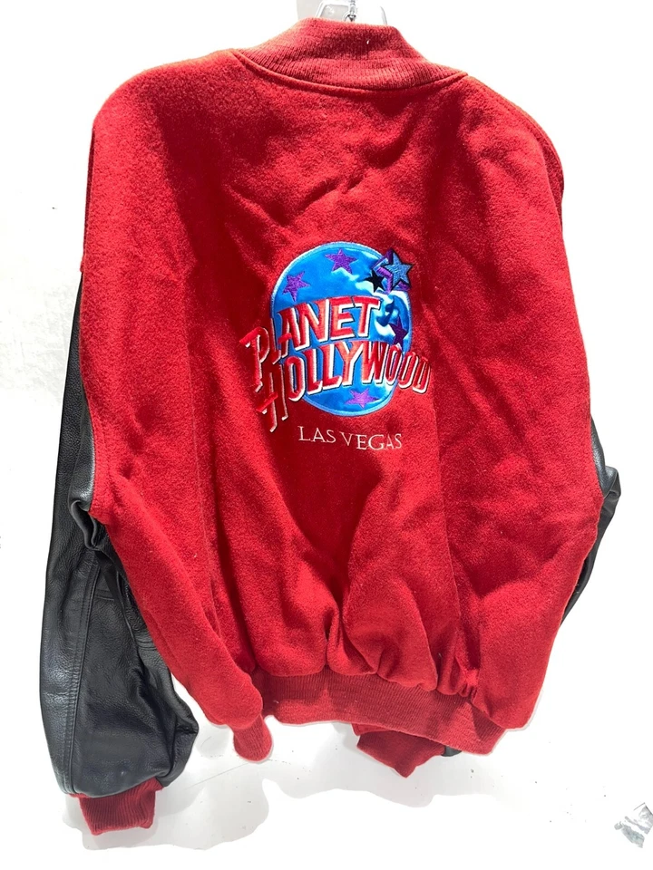 Vintage Planet Hollywood Letterman Jacket Men’s XL - Image 4 of 4