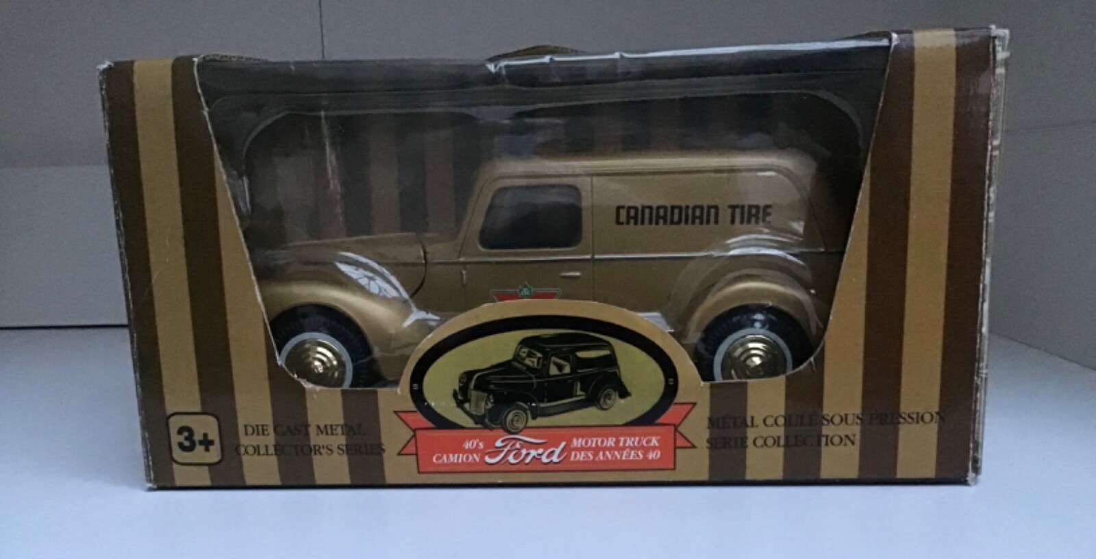 Golden Wheel Die Cast Canadian Tire Corp 1940 Ford Delivery Truck Boxed