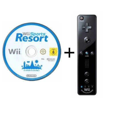 Wii Sports Resort Spiel + Motion Plus Remote für Nintendo Wii - PAL UK