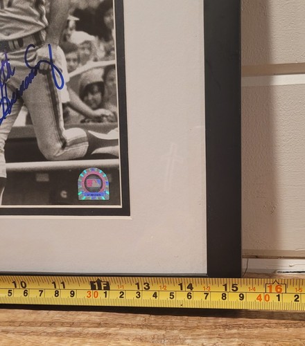 Gary Carter & Keith Hernandez Mets 1986 Signed 8×10 Photo Frame 15×12 Authentici - Picture 4 of 13