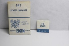 Elgin Watch balance staff for 542 18w