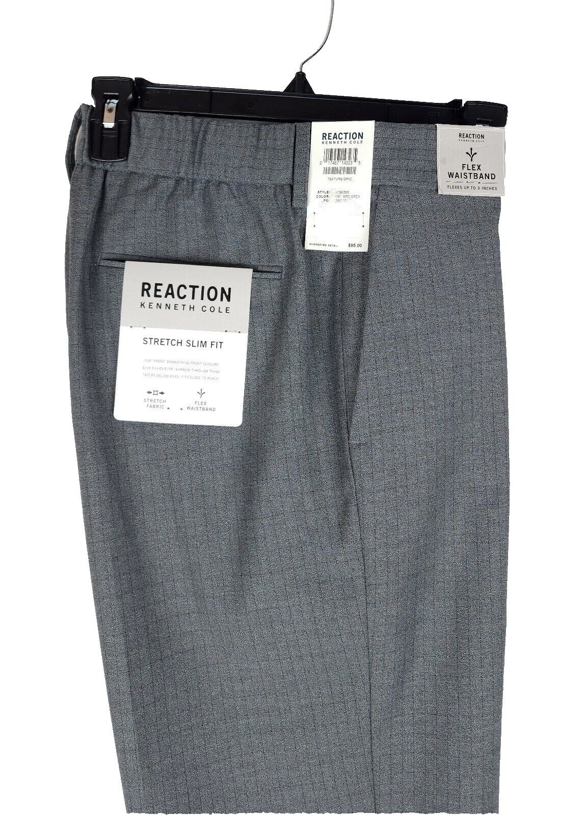 Kenneth Cole Reaction Polyester Pants for Men