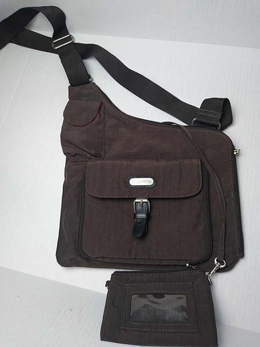Baggallini Messenger Crossbody Shoulder Handbag Purse Wallet