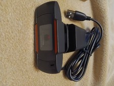 HD 1080P USB Computer Webcam with Microphone - Black